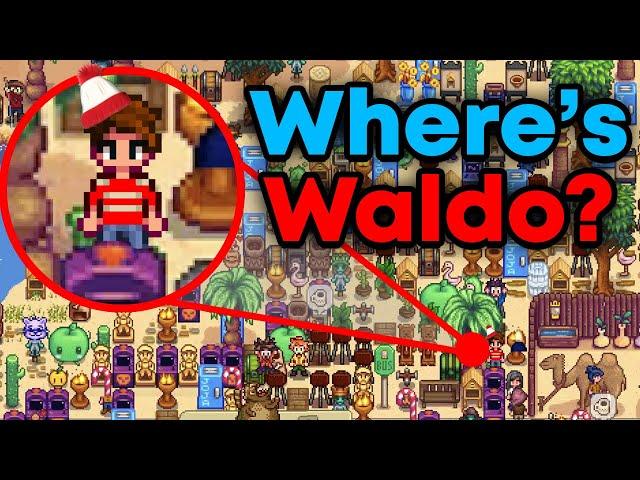 I Added WHERE'S WALDO to Stardew Valley!