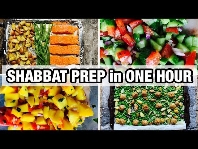 SHABBAT PREP || ORTHODOX JEWISH LIFE  || ONE HOUR SHABBAT MEAL PREP || FRUM IT UP