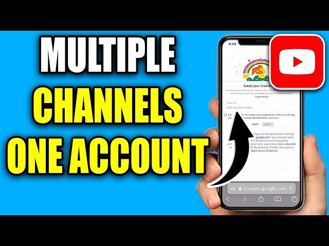 How To Make Multiple Youtube Channels With One Gmail Account On Mobile