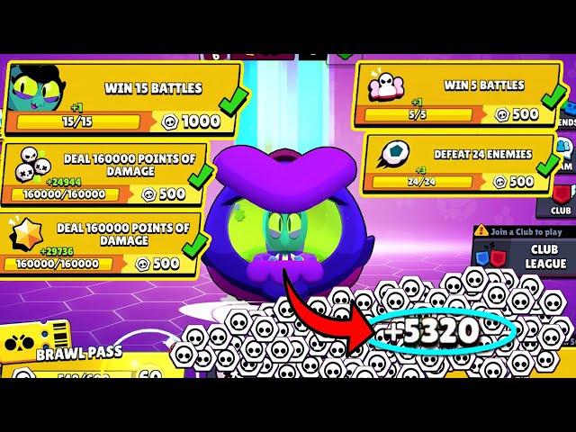 Complete EVE 1000 TOKENS QUEST! + Box Opening! (Full Gameplay) Brawl Stars