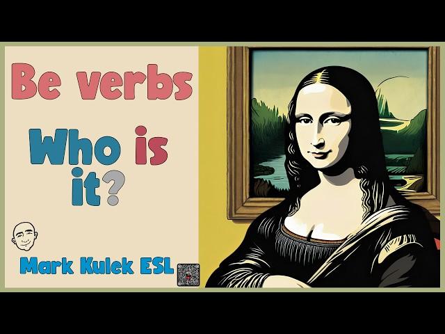 Be Verb - Is | Ask and Answer - "Who is it?"