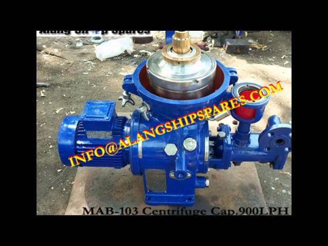 alfa laval oil purifier, industrial centrifuge, oil separator MAB, MAPX, MOPX, WHPX, FOPX, MMPX