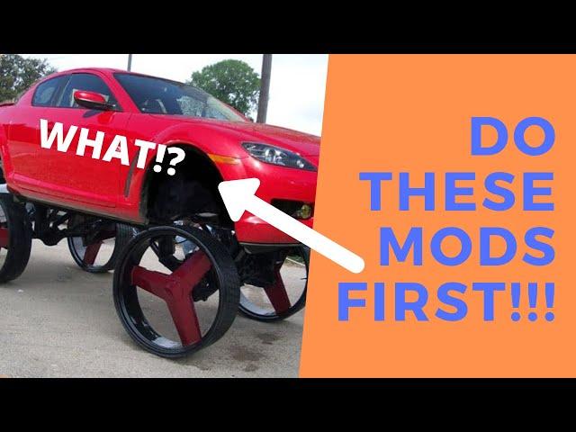 9 Mods You Should  Do To Your Car First!!