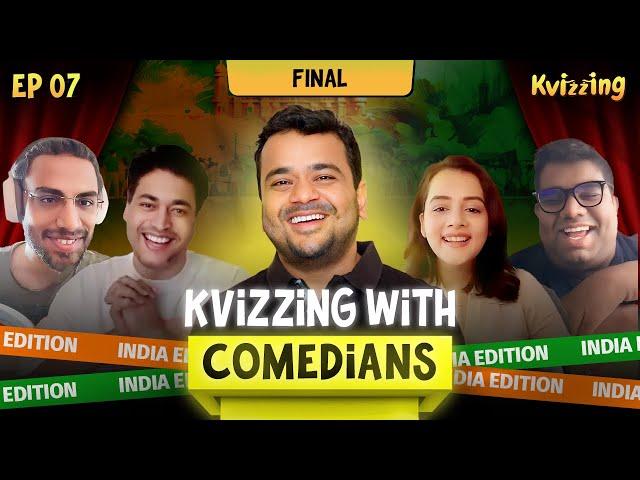 KVizzing with the Comedians India Edition Final ft. Biswa, Shantanu, Sulagna, Vishwas