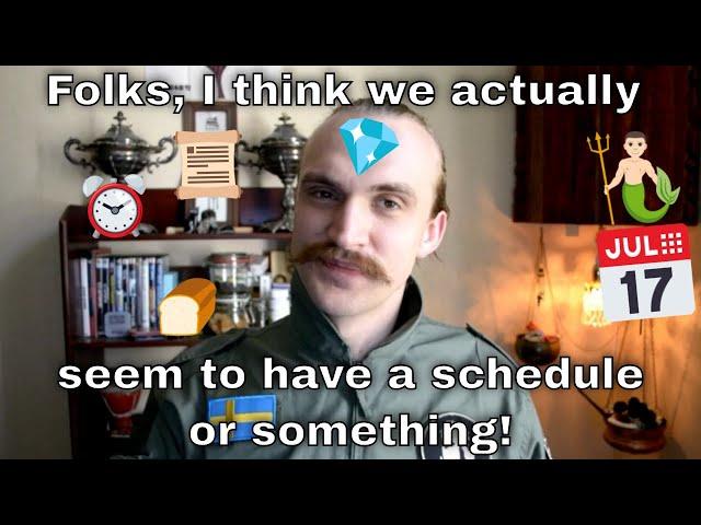 2019 Video Schedule: Gmodism Total Nerdery Channel