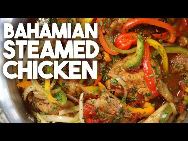 Bahamian Steamed Chicken | Authentic Island cuisine | Kravings