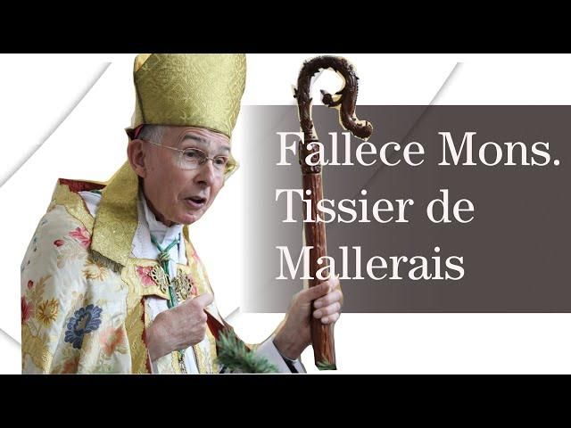 ️ Fallece Monseñor Bernard Tissier de Mallerais: Columna de la FSSPX y de la Tradición Católica