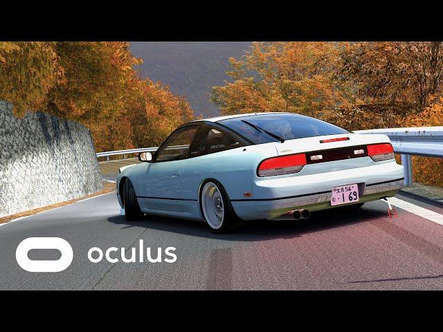DRIFTING Irohazaka Touge - Nissan 240SX | Assetto Corsa VR Gameplay