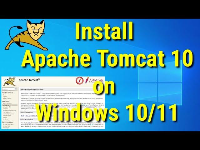 How to Install Apache Tomcat 10 Web Server On Windows 10/11