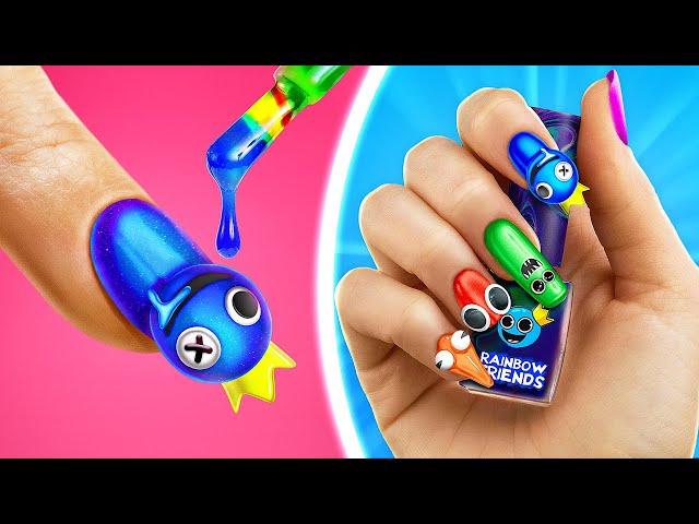 How to Make Squishy Gadgets and Rainbow Friends Fidjets | DIY by Oki Toki