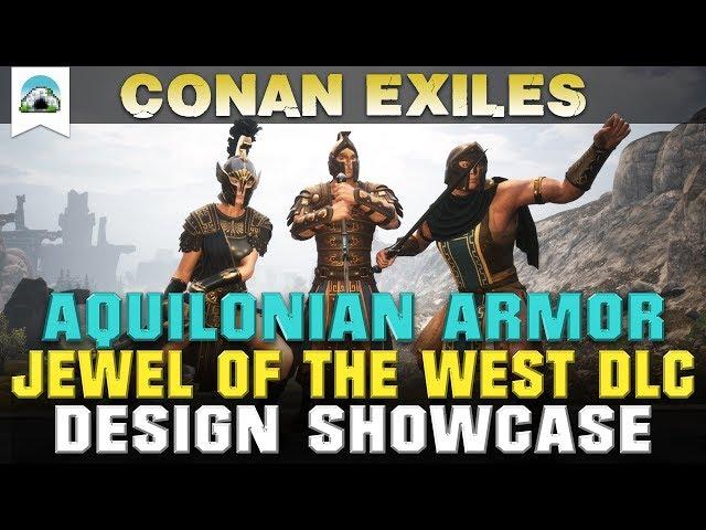 All Aquilonian Armor, Jewel of the West DLC - Showcase | Conan Exiles