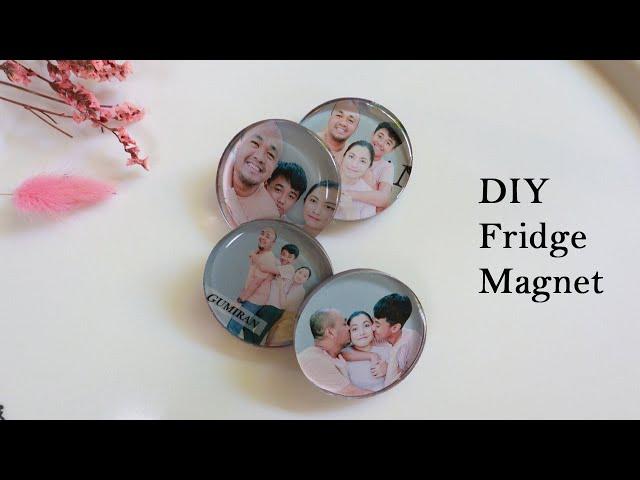 Epoxy Resin Fridge Magnets | Easy Resin Art Ideas for Beginners | Photo in Resin