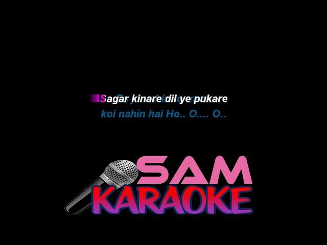 Saagar Kinare  Unwind mix Karaoke | Arnab  & Anwesshaa Sam Karaoke