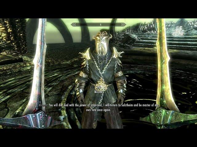 Skyrim - Level 251 Max Character Wanting To Fight Miraak