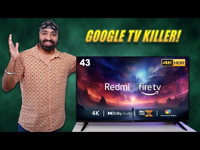 Redmi Smart Fire TV 43 4K Review After 2 Weeks - Google TV Killer! 