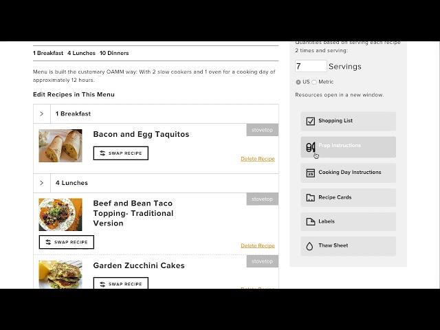 Once a Month Meals - Resources | Sparkbox