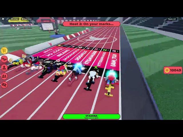 Live - Roblox - Track & Field: Infinite