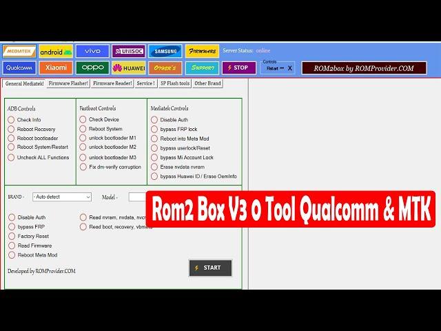 Rom2 Box V3 0 Tool Qualcomm & MTK