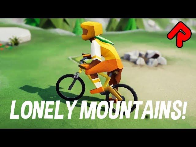 Explore a Mountain On Your Low-Poly Bike! | LONELY MOUNTAINS gameplay (PC beta)