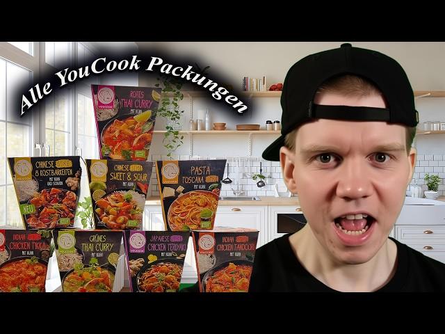 Ich esse alle YouCook Packungen – 3,4 kg in 45 Minuten!