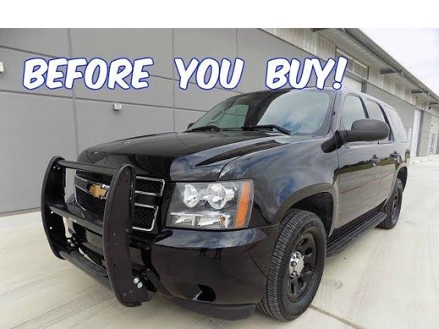 Watch This BEFORE You Buy a Chevy Tahoe Police Pursuit Vehicle! (PPV)