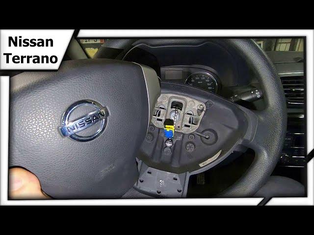 Снятие подушки безопасности Nissan Terrano