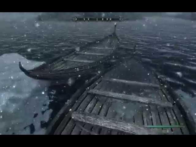 Untie and row Boats (Skyrim Mod)