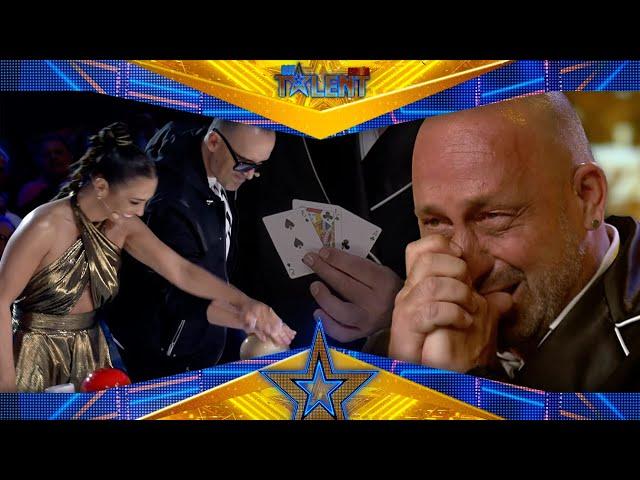 Risto INVENTS a TRICK and THE MAGICIAN wins the GOLD PASS | Auditions 2 | Spain's Got Talent 2022