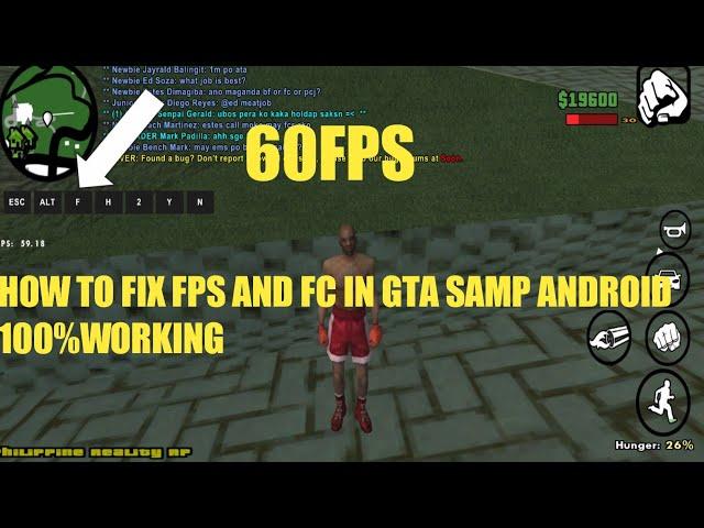 HOW TO FIX FPS DROP AND FORCE CLOSING IN GTA SAMP!(android)