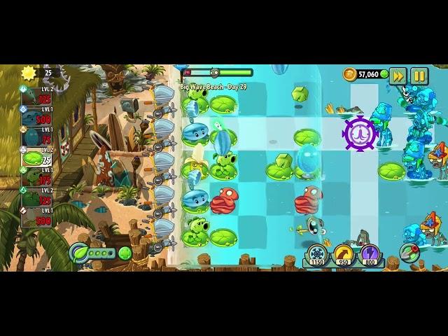 Plants vs Zombies 2 - Big Wave Beach - Day 29 - 2024