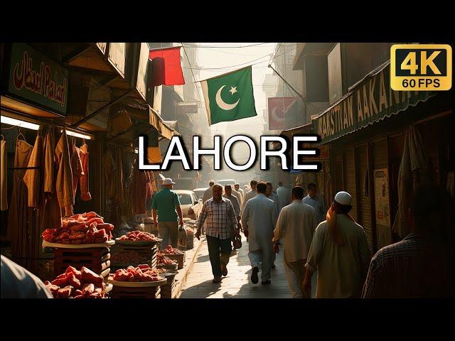  Lahore, Pakistan EYE-OPENING Walking Tour in 4K 60FPS