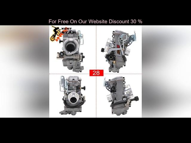 REVIEW MOTORCYCLE ZINC ALLOY CARBURETOR CARBURADOR 28 33 35 37 39 41 POWER JET FOR FCR MODIFIED FOR