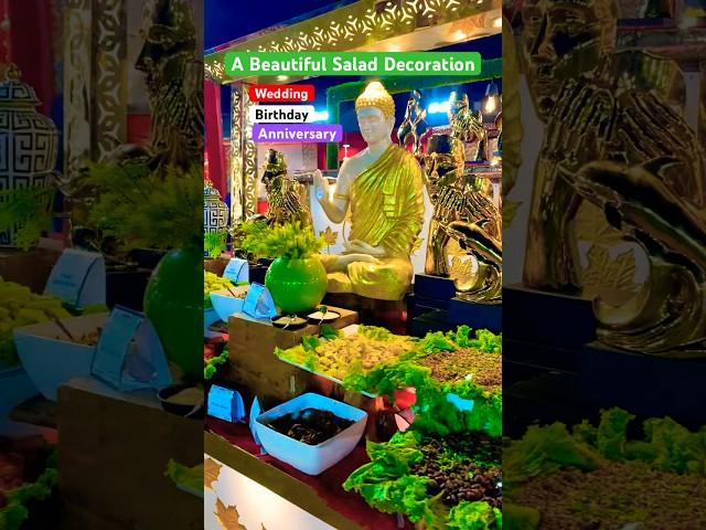 Jain Wedding A luxurious Beautiful Salad Decoration 2025 #new #food #salad #catering #decoration