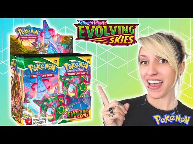 HOW IS THIS POSSIBLE!?! BROKEN EVOLVING SKIES BOOSTER BOX!!