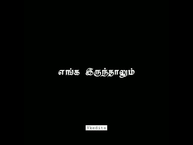 True love  heart thouching black screen whatsapp status tamil||ownvoice||vkedits