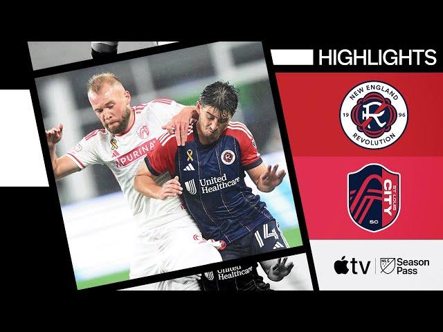 New England Revolution vs. St. Louis CITY SC | Full Match Highlights | September 7, 2024