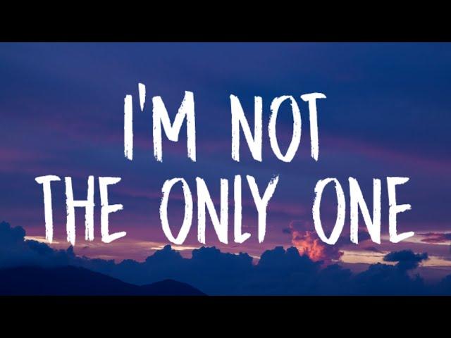 Sam Smith - I'm Not The Only One (Lyrics)