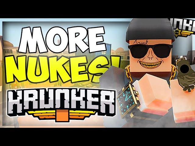 ROAD TO 2,000 NUKES? (Krunker.io Gameplay)