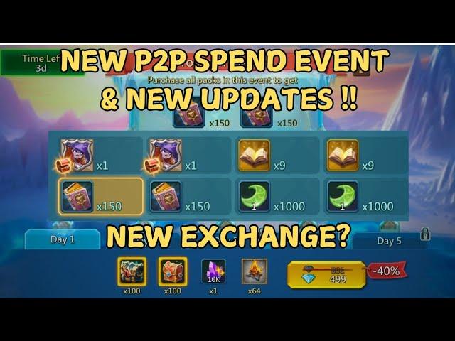 Lords Mobile - New updates and Spend event || Vergeway New chapters & Many more