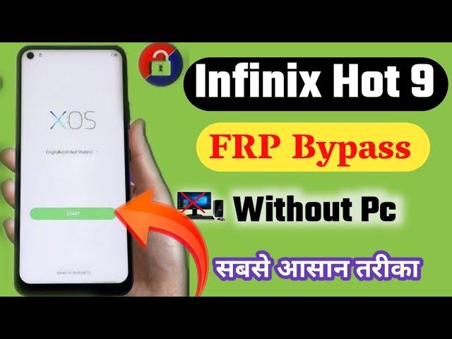 Infinix Hot 9 (x655d) FRP Bypass || Google Account Bypass Android Phone Without pc 100 % ok