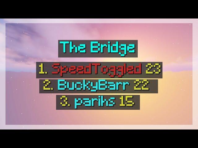 Getting #1 On Minemen Bridge