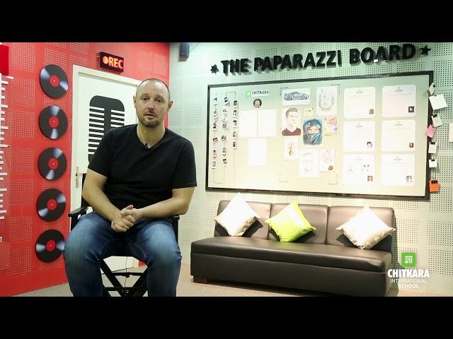 Mr. Pete Draper at Chitkara International School | Co-Founder Makuta VFX