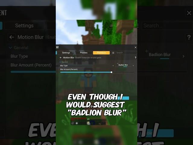 Badlion Motion Blur #shorts