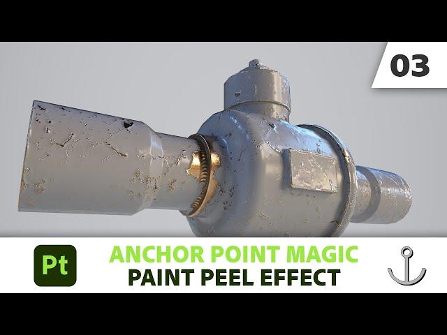 Anchor Point Magic 03 - Paint Peel Effect in Substance 3D Painter | Adobe Substance 3D