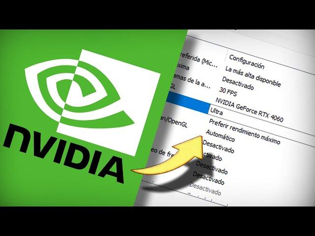 Configuración PERFECTA para PANEL de CONTROL de NVIDIA(+FPS) (OPTIMIZACION Paso a Paso)