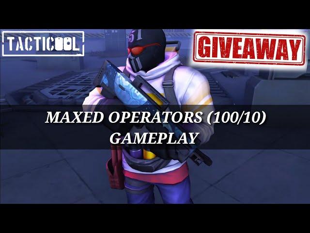 Tacticool: EPIC GAMES - MAXED OPERATORS (100/10) THOR / SYNDROME / KLAUS GAMEPLAY + GOLD GIVEAWAY