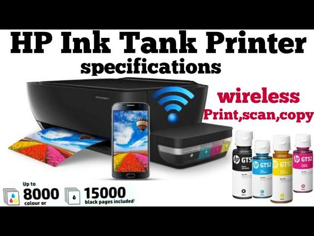 HP 415 Ink Tank Printer (Specifications,Instructions and Precautions)