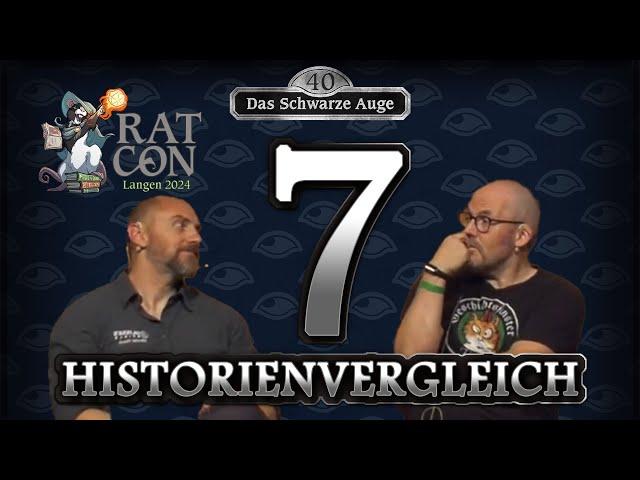 Albernia live auf der RatCon - Historienvergleich Folge 7 | 40 Jahre Das Schwarze Auge