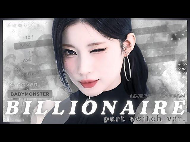 [ BABYMONSTER AI COVER || MMMSP.s ]  BILLIONAIRE  [ PART SWITCH VER.]