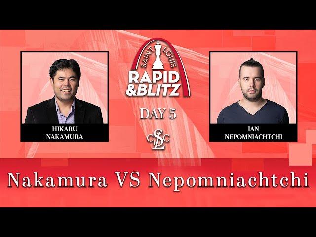 Hikaru’s Smooth Technique | Game of the Day #STLRapidBlitz